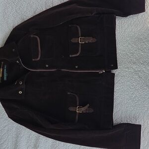 Lauren Jean Co. Ralph Lauren Large Cotton Blend Vintage Corduroy